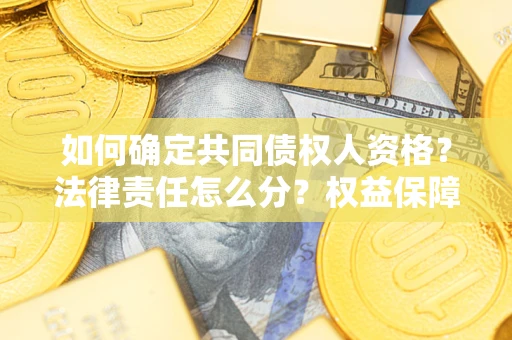 武汉如何确定共同债权人资格？法律责任怎么分？权益保障技巧揭秘！