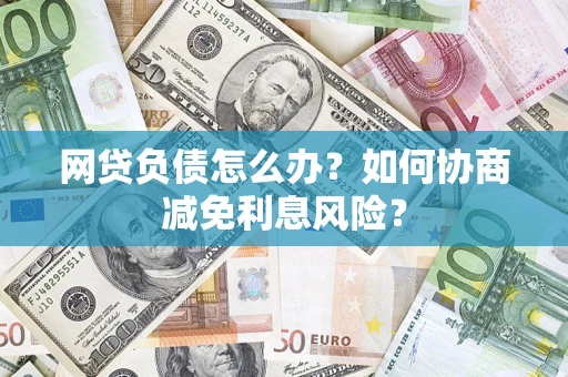 武汉网贷负债怎么办？如何协商减免利息风险？