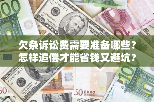 武汉欠条诉讼费需要准备哪些？怎样追偿才能省钱又避坑？