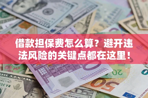 武汉借款担保费怎么算？避开违法风险的关键点都在这里！