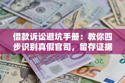 武汉借款诉讼避坑手册：教你四步识别真假官司，留存证据不踩雷