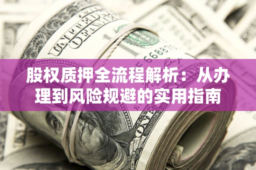 武汉股权质押全流程解析：从办理到风险规避的实用指南