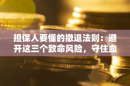 武汉担保人要懂的撤退法则：避开这三个致命风险，守住血汗钱
