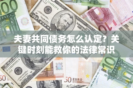 武汉夫妻共同债务怎么认定？关键时刻能救你的法律常识