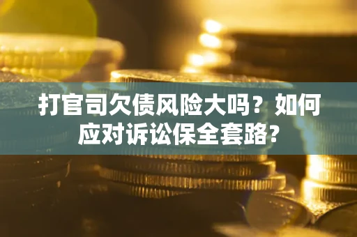 武汉打官司欠债风险大吗？如何应对诉讼保全套路？